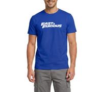 Fast and Furious klassisches Logo weiß Männer T-Shirt