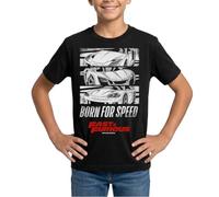 Fast and Furious Rennautos Born for Speed Teenager T-Shirt