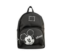 Fast Forward Rucksack für Jungen, Mädchen, Damen, Herren, Uni, niedlicher Mini-Rucksack, 25,4 cm, Mini-Rucksack, Geldbörse, Schultertasche, Zubehör, Micky Maus, Schwarz, 10", Traditionelle