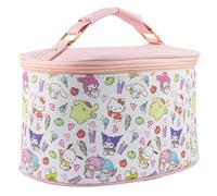 Fast Forward Stitch, Hello Kitty, Bluey oder Strawberry Shortcake Make-up-Organizer, Reise-Kulturbeutel für Frauen, Make-up-Reisetasche, Kosmetiktasche, Zugtasche, HK and Friends