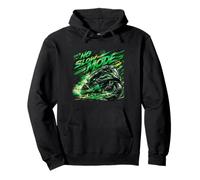 Fast Lane Speed Rider Bewegungsgrafik Pullover Hoodie