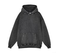 Fastigeaty für Retro Gewaschener Kapuzenpullover Herren Lose Passform | Vintage Waschung, weicher für griff, lose Passform, ideal für Layering, atmungsaktiv