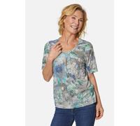 Faszinierendes Ausbrenner-Shirt blau 19