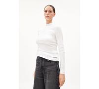 FATIMAARA LANGARMSHIRT | Bio-Baumwoll-Mix - weiss (XS)