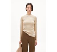 FATIMAARA | Longsleeve aus Bio-Baumwoll Mix - beige (XL)