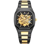 Faucon Octagon Automatic F10068 - Herren - 37 mm - Analog - Automatik - Saphirbeschichtet Mineralglas