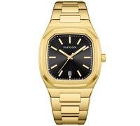 Faucon Octagon F10067 - Herren - 37 mm - Analog - Quarz - Saphirbeschichtet Mineralglas