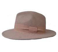 Faustmann Damenhut schöner klassischer Wollhut Farbauswahl Fedora Damenhüte Wintermützen (Beige)