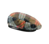 Kangol Faux Fur Baskenmütze Baske Damenbaske Winterbaske Damen - Herbst-Winter Winter - L/XL (58-61 cm) Oliv