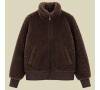 Faux-Fur Blouson Women S braun1 - black coffee