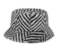 Faux Fur Bucket Herringbone Fischerhut by Kangol grau S (54-55 cm)
