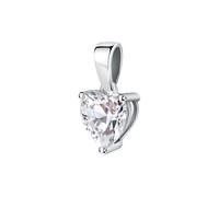 FAVS Damen-Anhänger 375er Weißgold 1 Zirkonia One Size 89201129