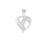 FAVS Damen-Anhänger 925er Silber 7 Zirkonia One Size 89204644