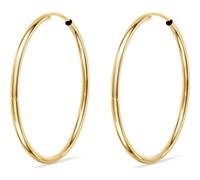 FAVS Creolen 375er Gelbgold One Size Damen