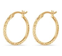 FAVS Creolen 375er Gelbgold One Size Damen