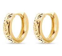 FAVS Creolen 375er Gelbgold One Size Damen