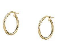 FAVS Creolen 375er Gelbgold One Size Damen