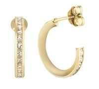 FAVS Creolen 375er Gelbgold One Size Damen