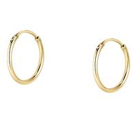 FAVS - Creolen 375er Gelbgold Ohrringe 1 ct Damen