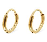 FAVS - Creolen 375er Gelbgold Ohrringe Damen
