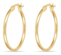 FAVS Creolen 375er Gelbgold One Size Damen