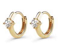 FAVS - Creolen 375er Gelbgold Ohrringe Damen