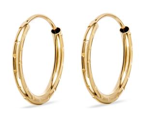 FAVS Creolen 375er Gelbgold One Size Damen