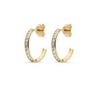 FAVS - Creolen 375er Gelbgold Ohrringe Damen