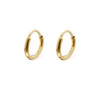 FAVS - Creolen 375er Gelbgold Ohrringe Damen