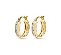 FAVS - Creolen 375er Gelbgold Ohrringe Damen