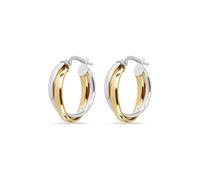 FAVS - Creolen 925er Silber, 925er Silber Ohrringe Damen