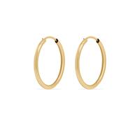 FAVS - Creolen 375er Gelbgold Ohrringe 1 ct Damen