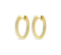 FAVS Damen-Creolen 925er Silber Zirkonia One Size 89147425