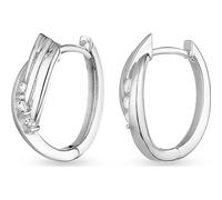 FAVS Creolen 925er Silber One Size Damen