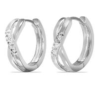 FAVS Creolen 925er Silber One Size Damen