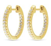 FAVS Damen-Creolen 925er Silber Zirkonia One Size 89147425