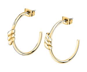 FAVS Creolen Edelstahl One Size Damen