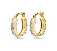 FAVS Damen-Creolen 375er Gelbgold One Size 88403819