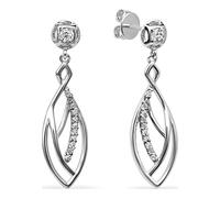 FAVS Damen-Ohrhänger 925er Silber 22 Zirkonia One Size 88385209