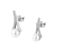 FAVS Damen-Ohrstecker 925er Silber 2 Süßwasserperle One Size 89148286