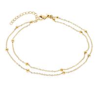 FAVS Fußkette Edelstahl One Size Damen