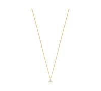 FAVS Damen-Kette 375er Gelbgold 3 Zirkonia One Size 89163064