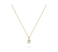 FAVS Damen-Kette 925er Silber 1 Zirkonia One Size 89181658