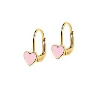 FAVS - Kinderohrring 375er Gelbgold, Emaille Ohrringe 1 ct Damen
