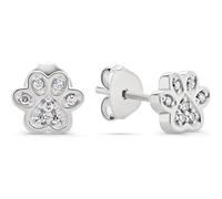 FAVS Little Friends Kinderohrring 925er Silber, Farbstein One Size Damen