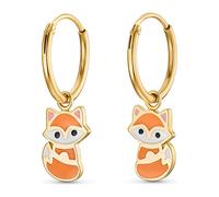 FAVS Little Friends Ohrhänger 925er Silber One Size, Fuchs 32017767