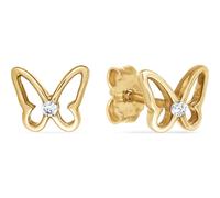FAVS Little Friends Ohrstecker 375er Gelbgold One Size Damen
