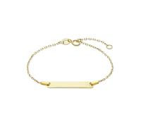 FAVS Mädchen-I.D.-Armband 375er Gelbgold One Size 89174139