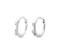 FAVS Creolen 925er Silber One Size Damen