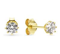 FAVS Ohrstecker 375er Gelbgold One Size Damen
